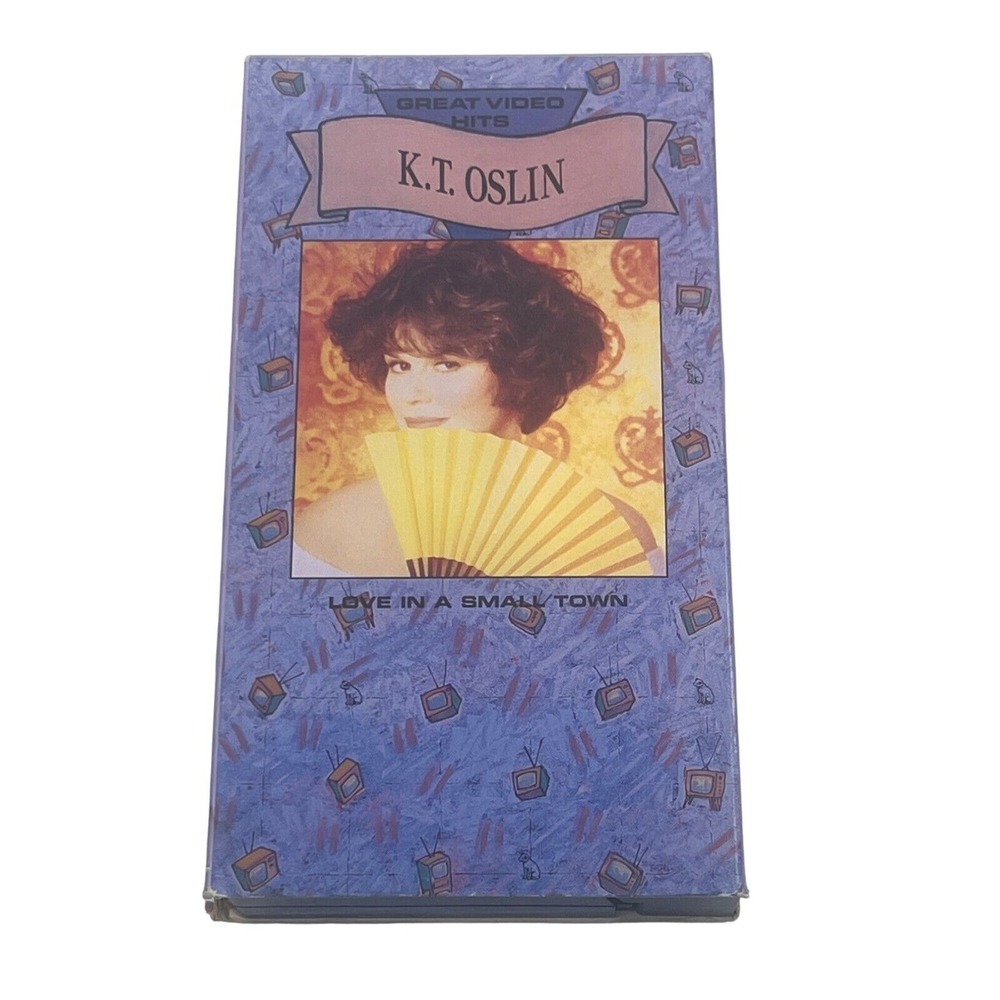 K.T.‎ Oslin Love in a Small Town VHS 1990 Country Music Tape